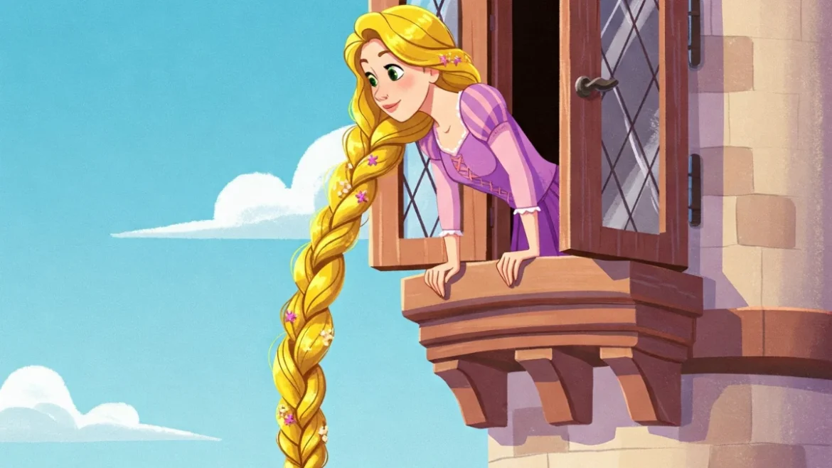 história da rapunzel resumida