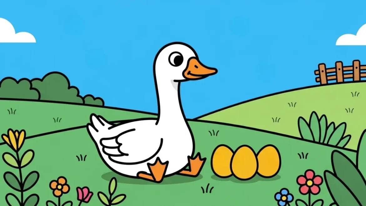 a gansa dos ovos de ouro