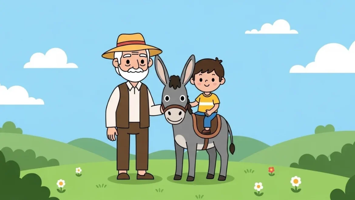 o velho o menino e o burro