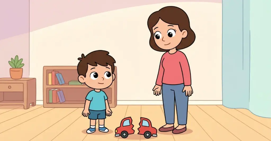 historia curta menino falar verdade criança honestidade valores educação infantil sinceridade lição moral criança contando verdade para mãe